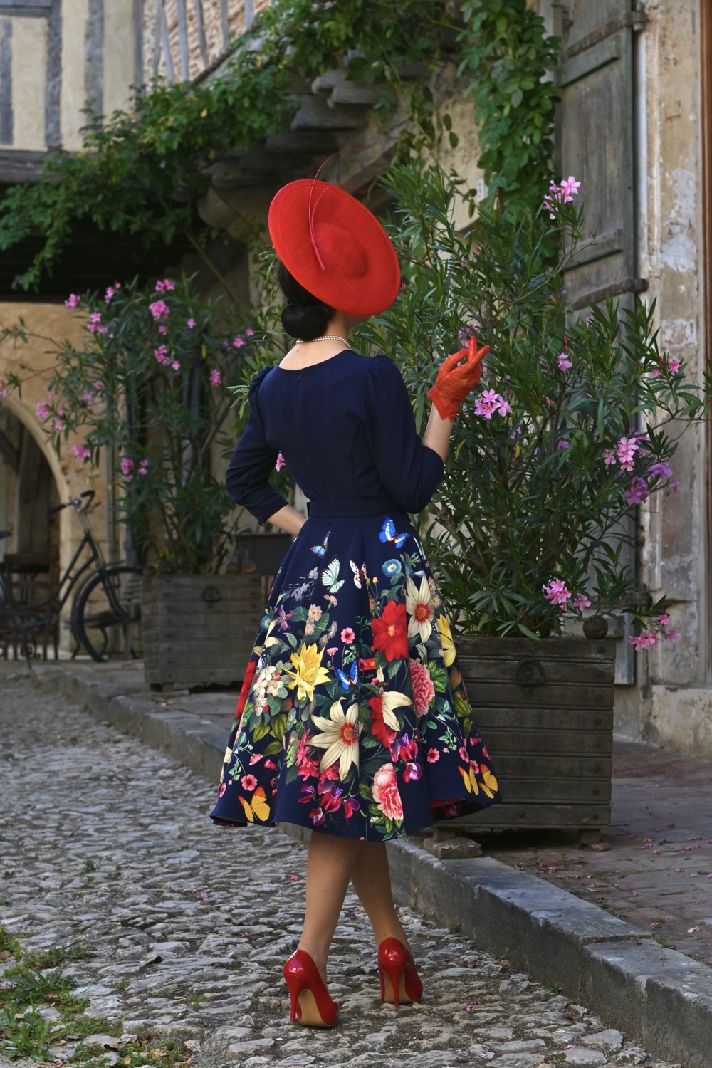 Mariposa Garden Swing Dress in Extended Sizing